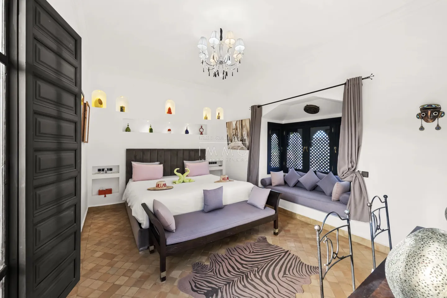 Superbe villa riad a vendre au cŒur de la palmeraie de marrakech - Photo 7
