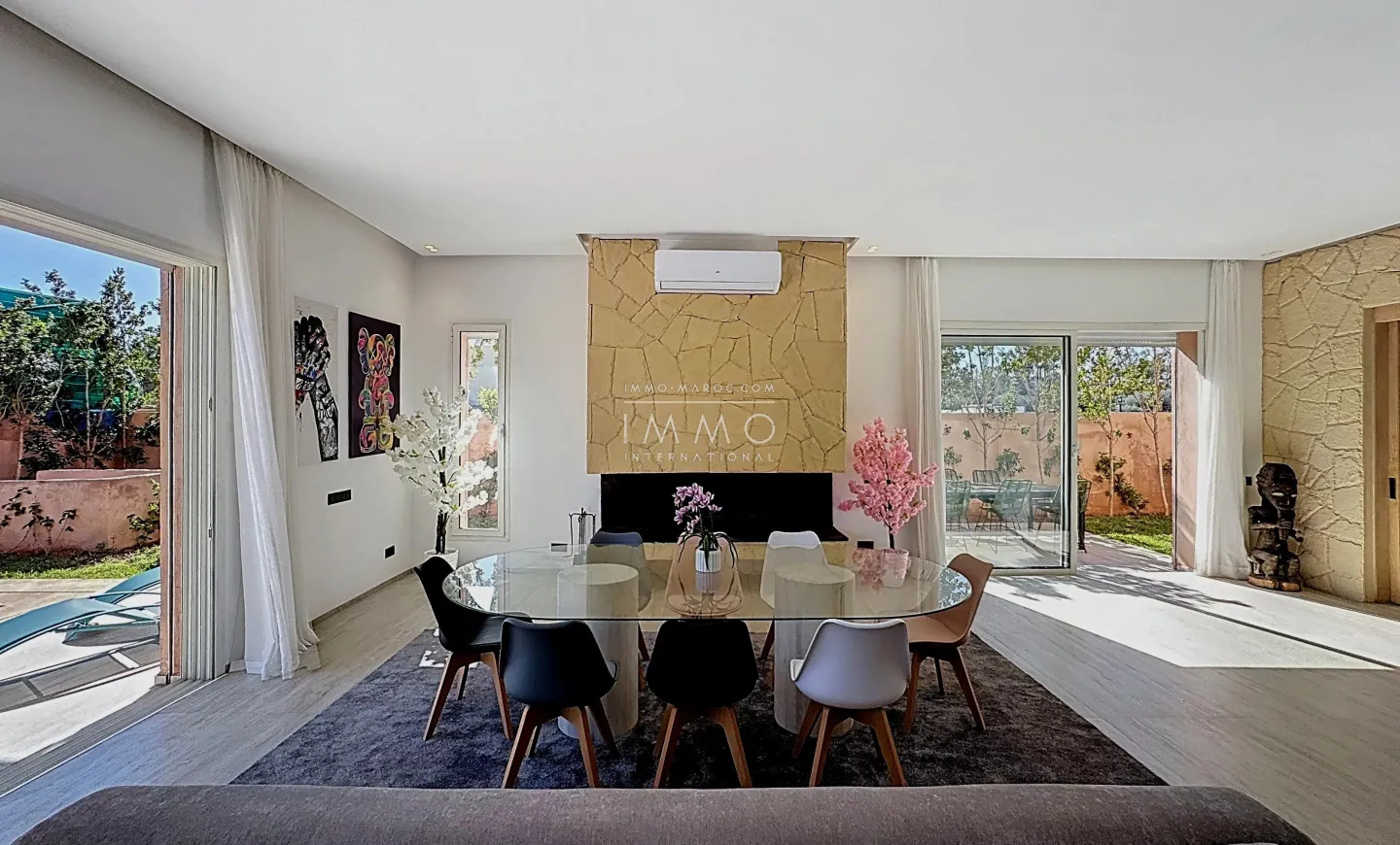 Superbe villa moderne a vendre sur le golf d’amelkis, marrakech - Photo 6