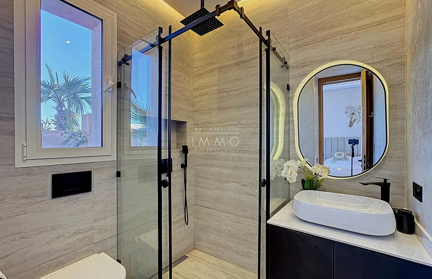 Superbe villa moderne a vendre sur le golf d’amelkis, marrakech - Photo 10