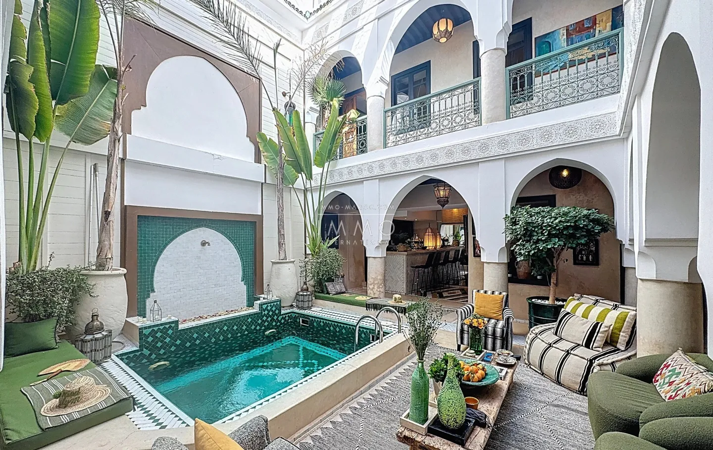Riad de prestige a vendre – piscine chauffee et rooftop au cŒur de la medina - Photo 22