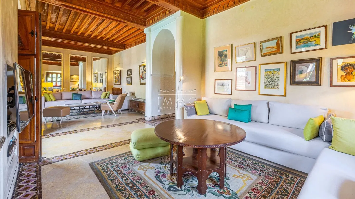 Location longue durée – villa d’exception à amelkis, marrakech - Photo 13