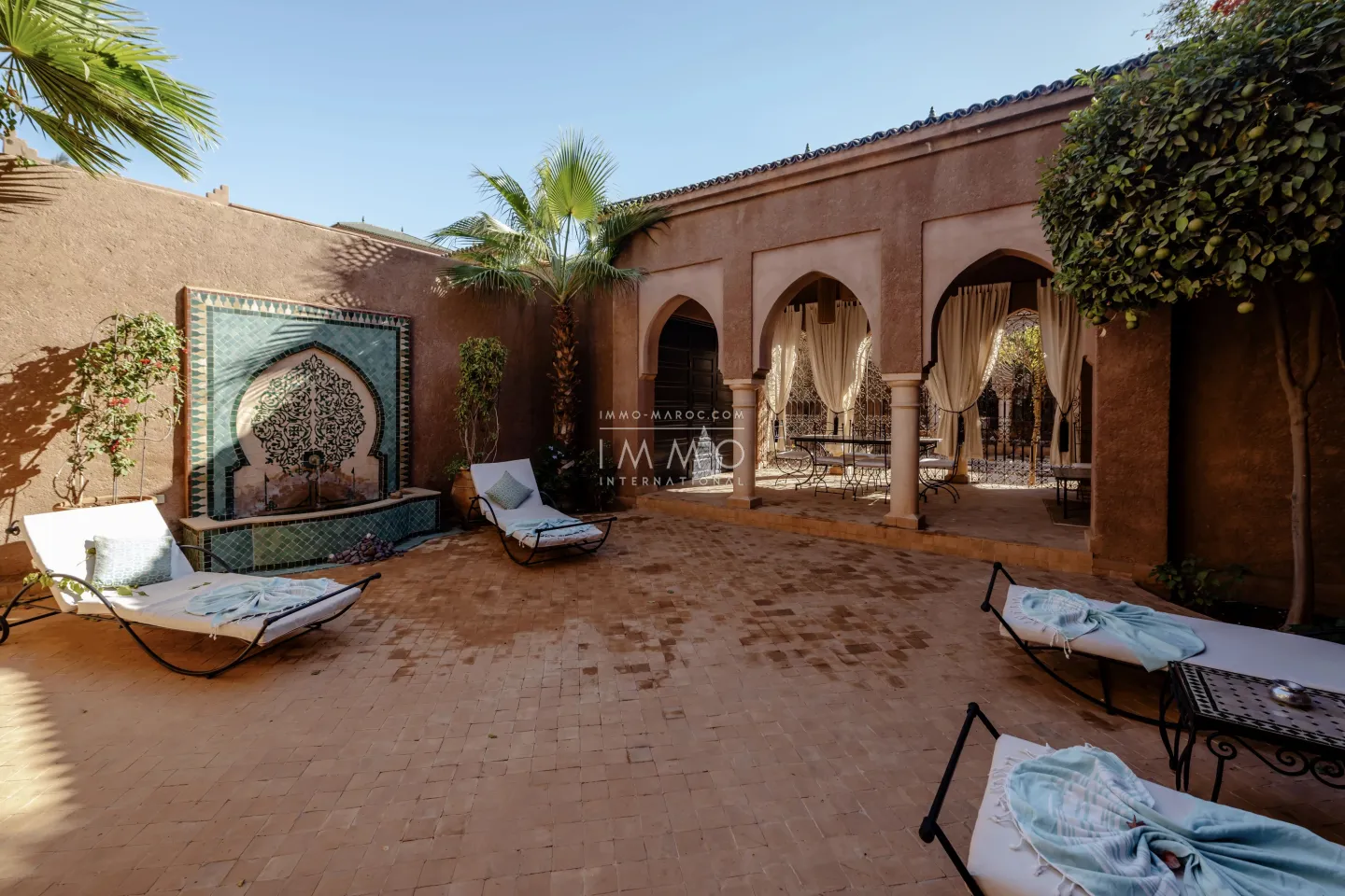 Villa riad a vendre dans la palmeraie de marrakech - Photo 3