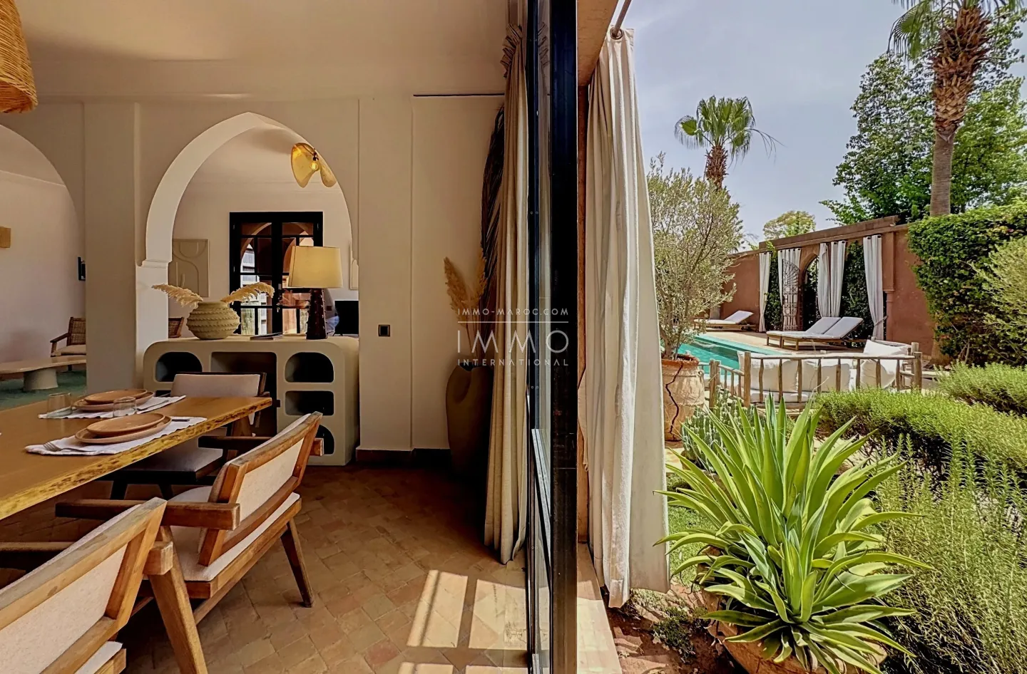 Villa riad a vendre dans la palmeraie de marrakech - Photo 6