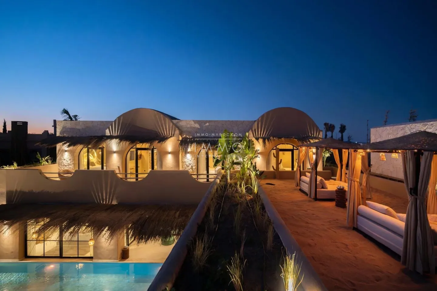 Villa de luxe à vendre style bali à marrakech - Photo 24