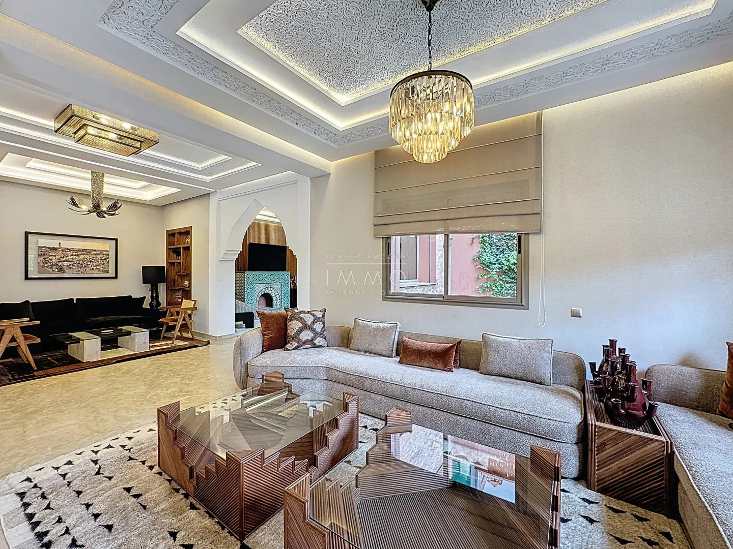 Villa de luxe route de fès marrakech – 4 suites, piscine privée - Photo 8