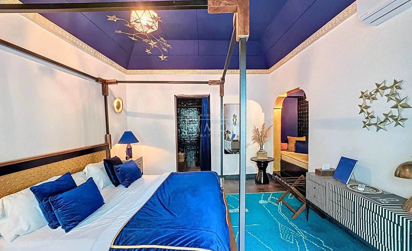 Charmant riad titre de 140 m² avec piscine chauffee et vue atlas - Photo 13