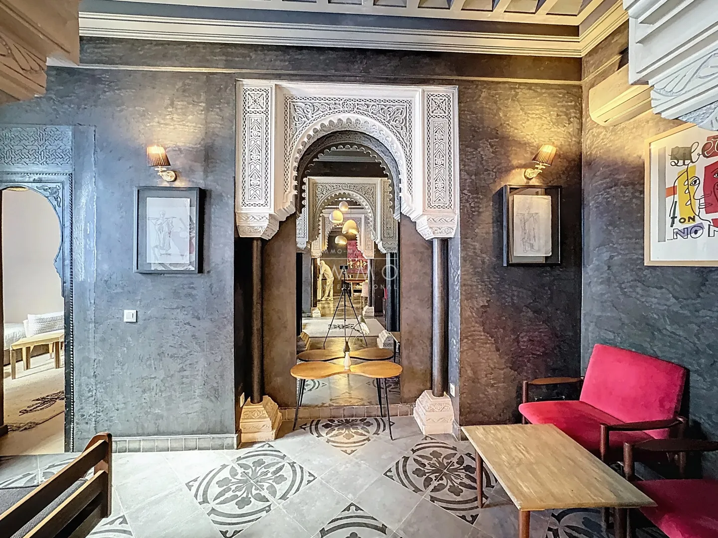 Superbe riad 8 chambres avec vue imprenable sur la koutoubia – medina, quartier royal - Photo 20