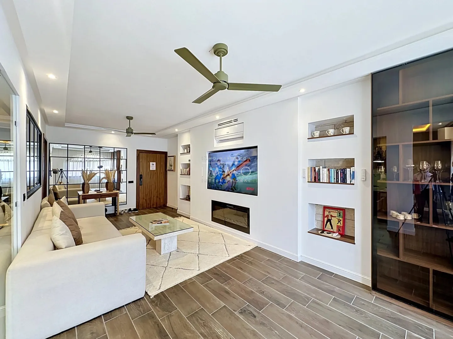 Magnifique appartement meuble 2 chambres a gueliz dans une residence haut standing - Photo 1