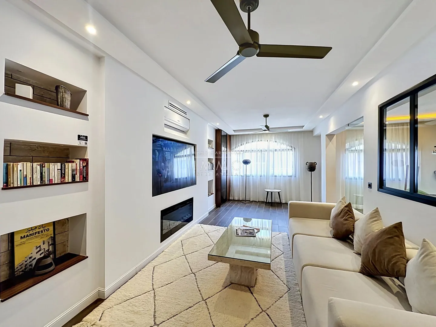 Magnifique appartement meuble 2 chambres a gueliz dans une residence haut standing - Photo 2