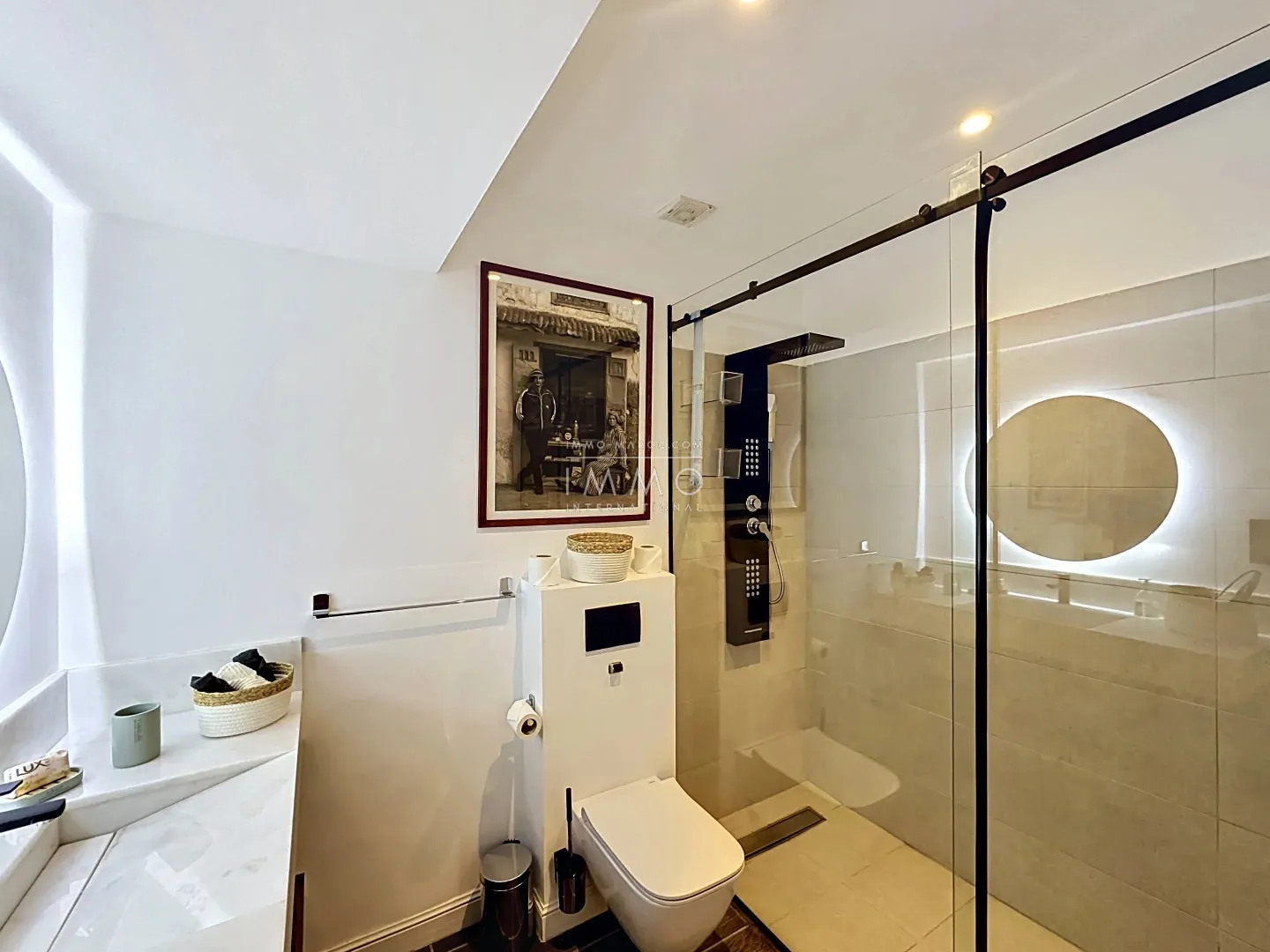 Magnifique appartement meuble 2 chambres a gueliz dans une residence haut standing - Photo 12