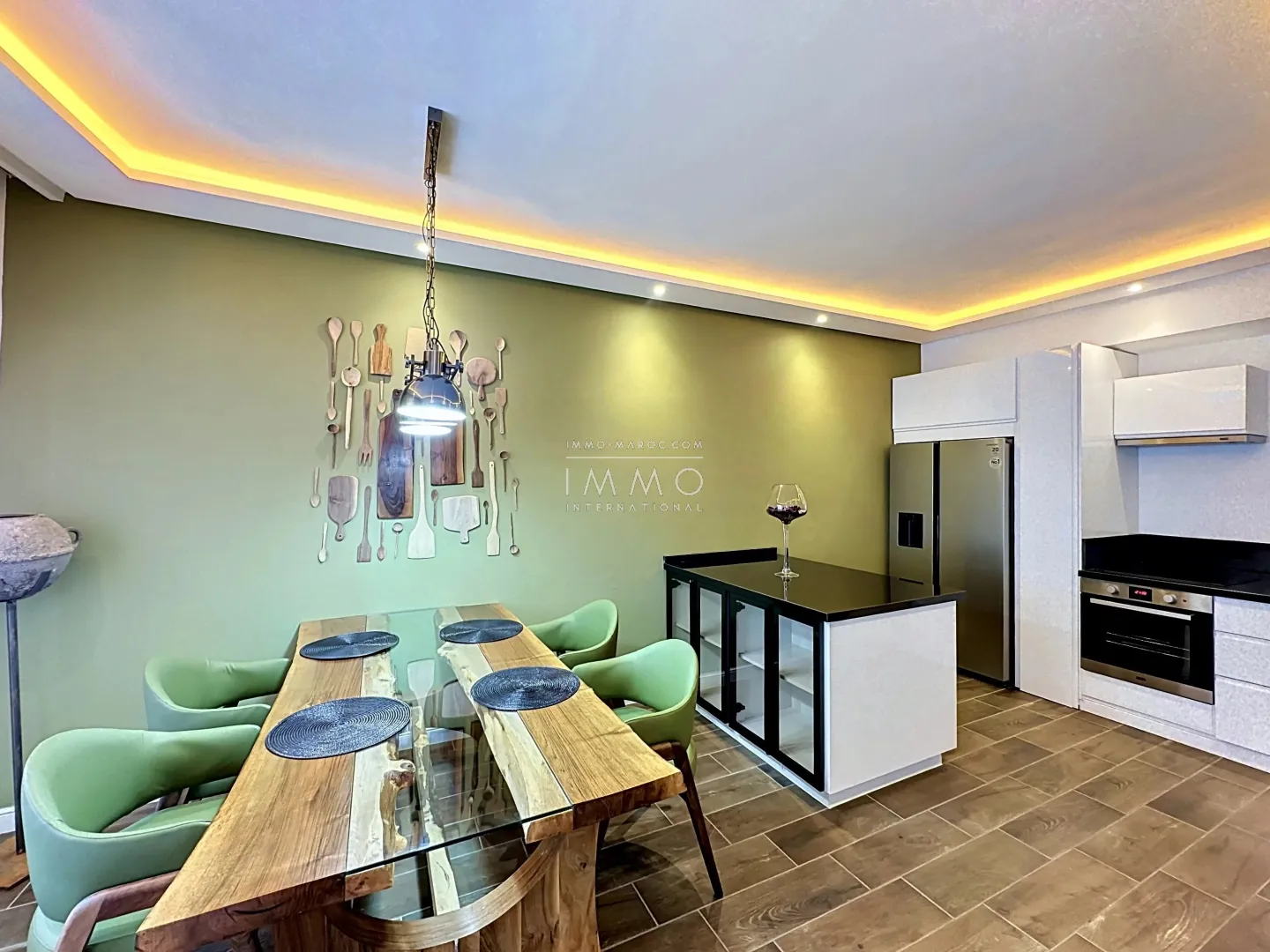 Magnifique appartement meuble 2 chambres a gueliz dans une residence haut standing - Photo 5