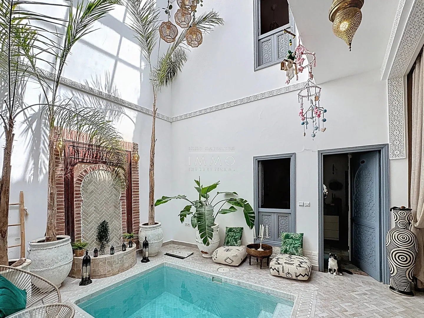 Superbe riad avec rooftop – 4 chambres au cŒur d’un environnement calme et securise - Photo 26