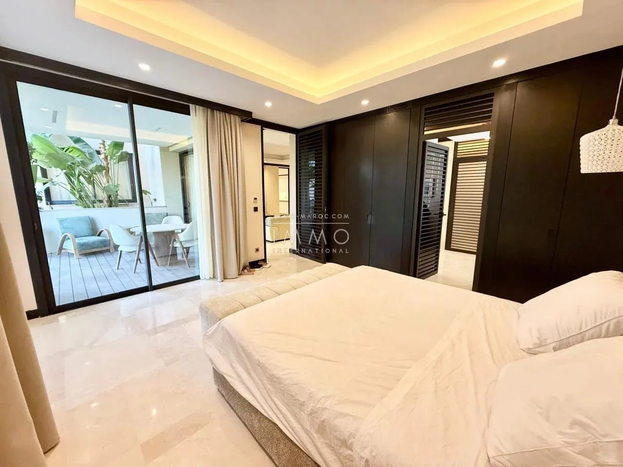 Appartement contemporain meublé sur m avenue - 4 seasons marrakech - Photo 7