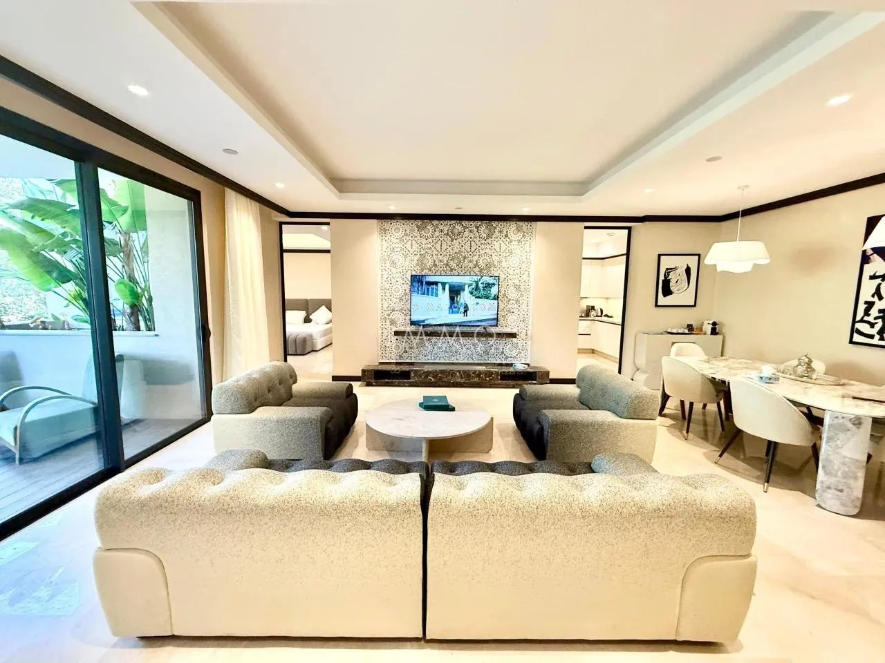 Appartement contemporain meublé sur m avenue - 4 seasons marrakech - Photo 11