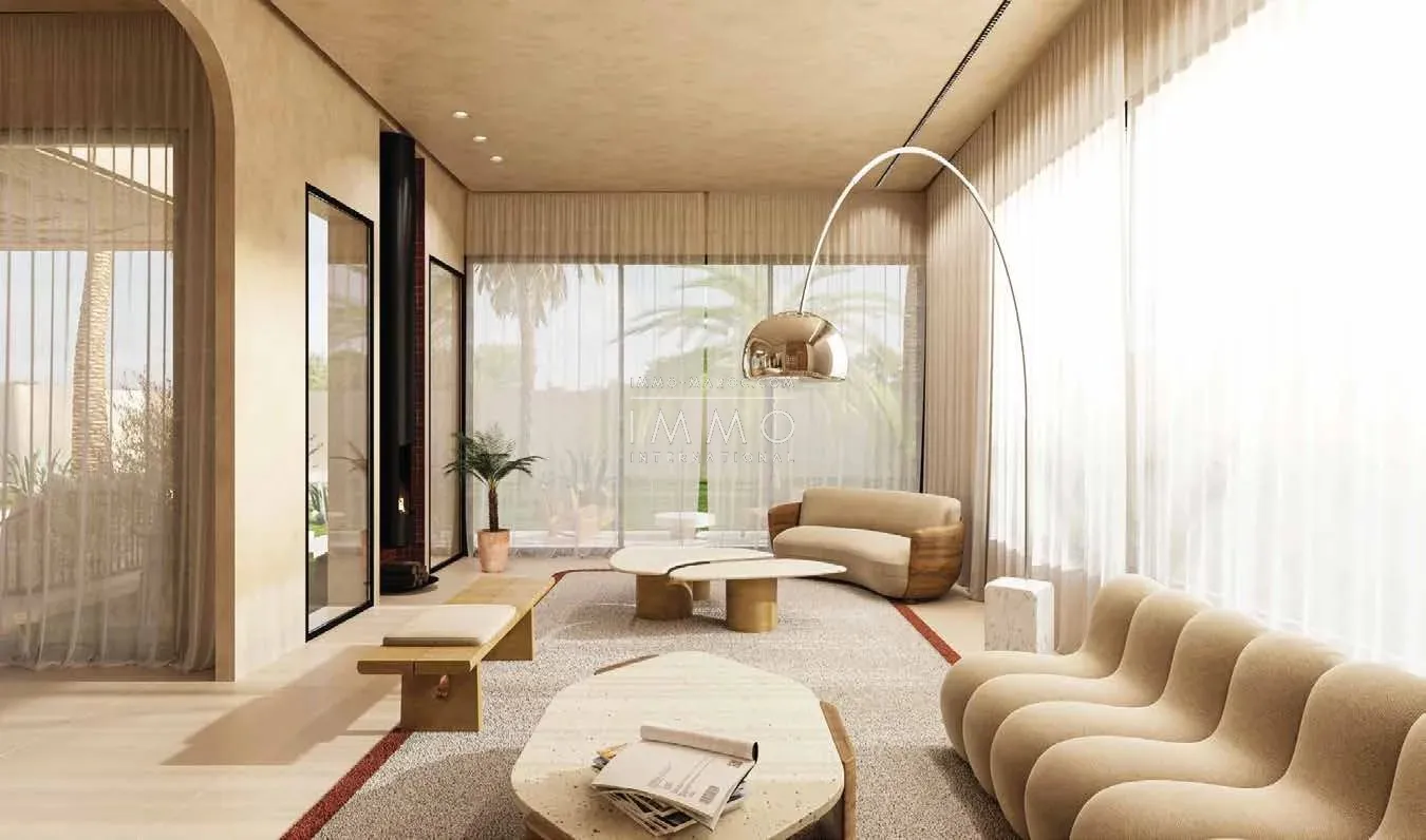 Villa contemporaine de 4 suites avec piscine et vue atlas – route d’amizmiz - Photo 6