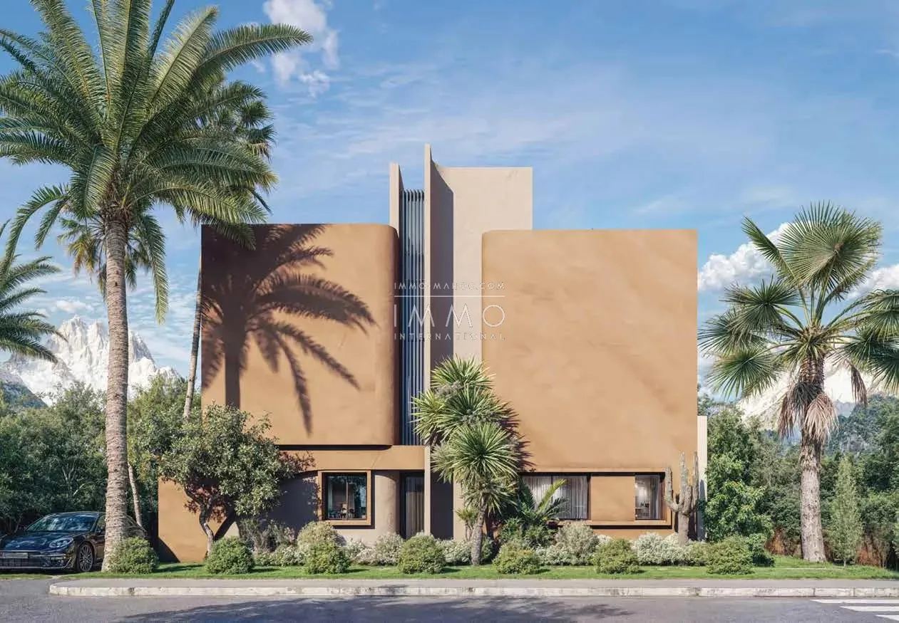 Villa contemporaine de 4 suites avec piscine et vue atlas – route d’amizmiz - Photo 2