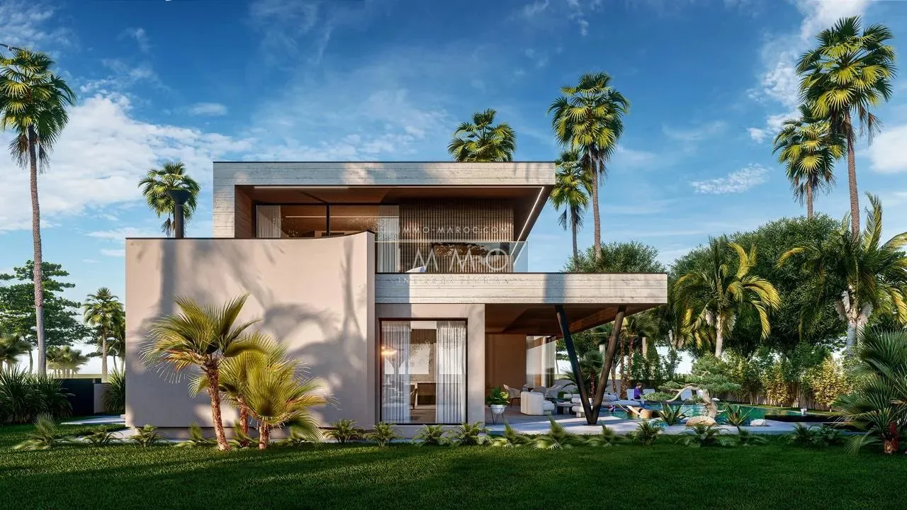 Programme de 8 villas contemporaines – route de l’ourika, marrakech - Photo 4