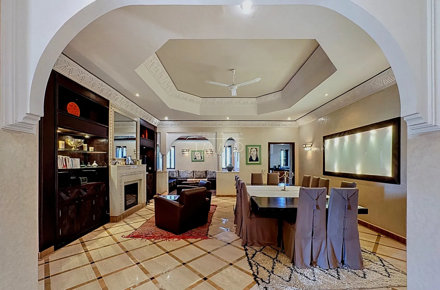 Magnifique villa d’inspiration marocaine nichée dans un environnement paisible - Photo 11
