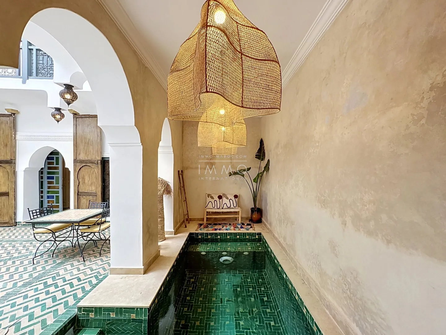 Riad - maison d'hôtes d’exception à vendre à marrakech – médina - Photo 2