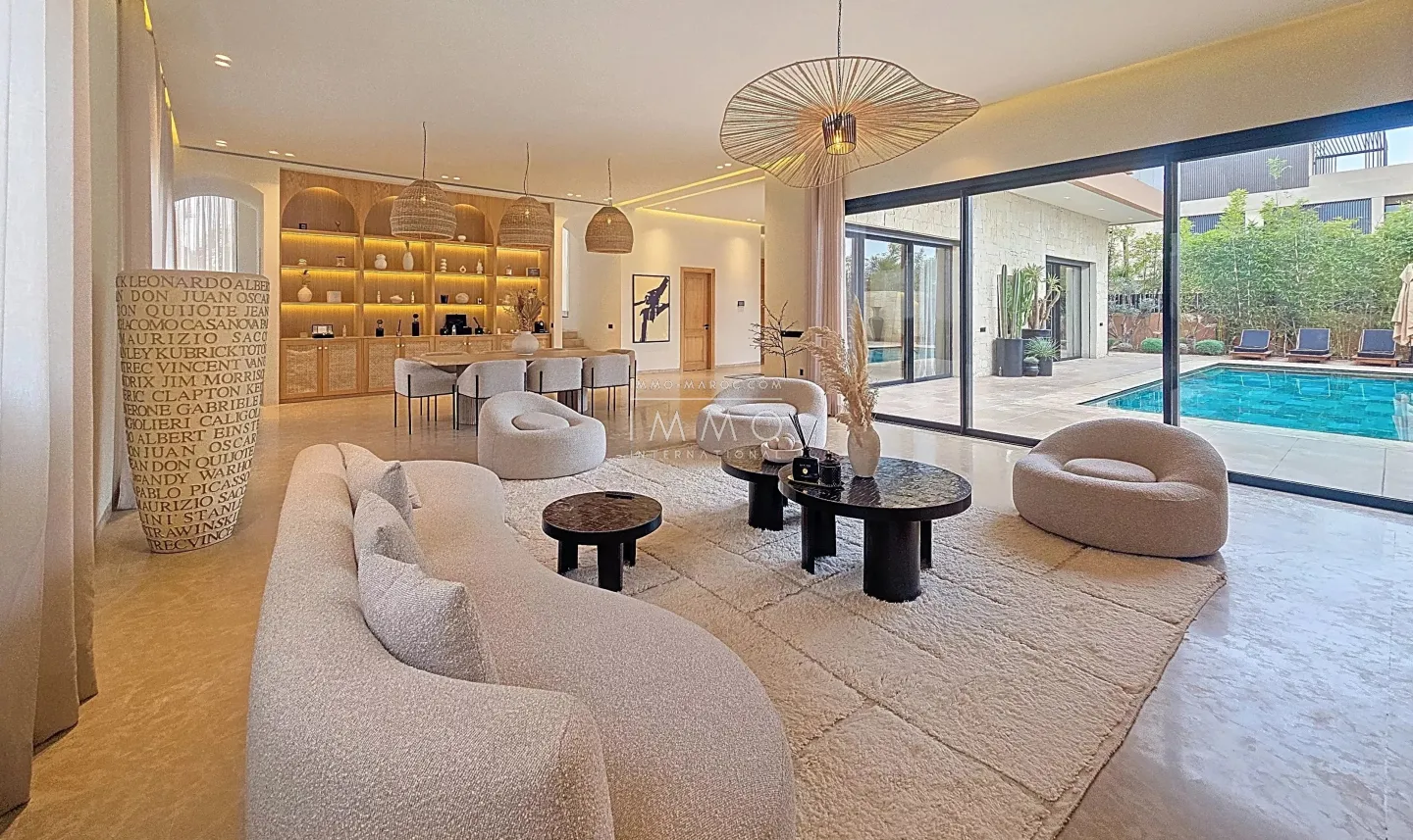 Élegante villa contemporaine 4 chambres – golf de noria, marrakech - Photo 2