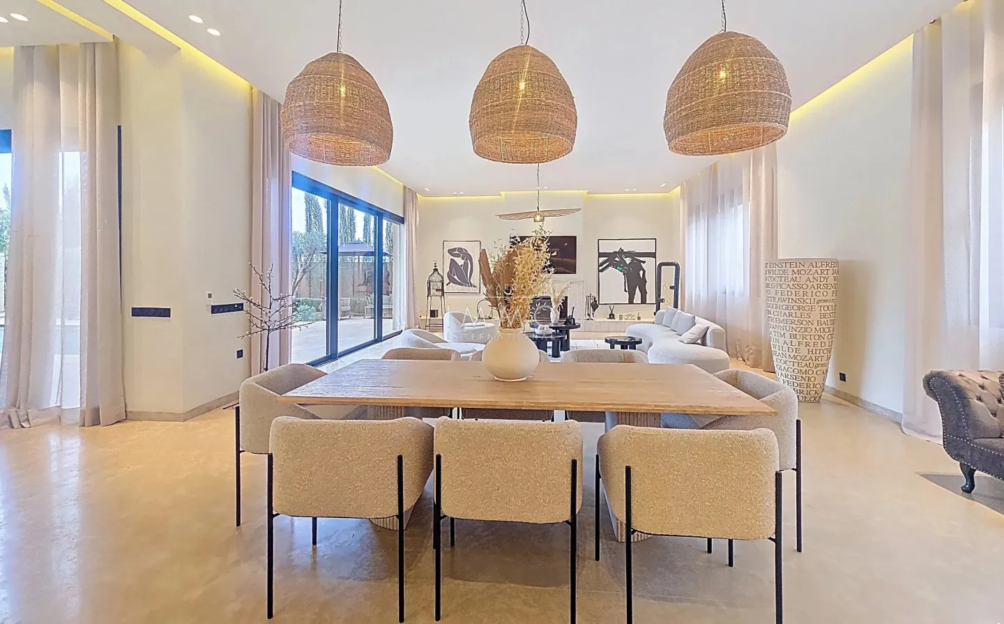 Élegante villa contemporaine 4 chambres – golf de noria, marrakech - Photo 3