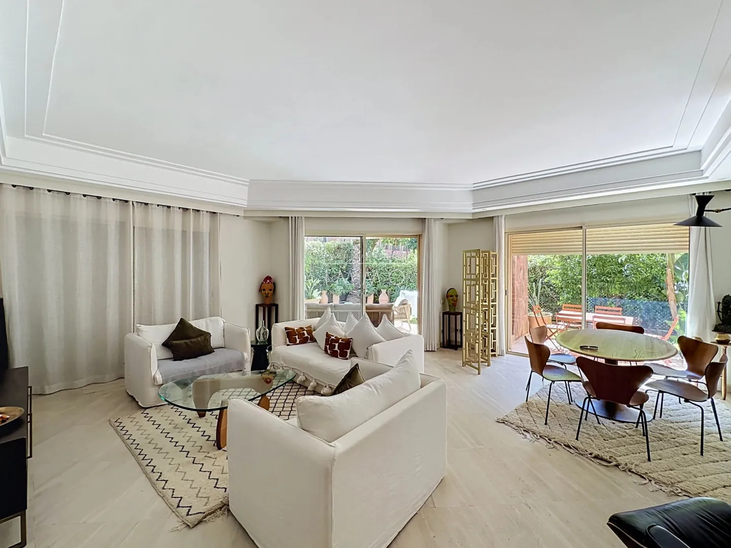 Appartement en rez-de-jardin à l’hivernage, marrakech - Photo 1