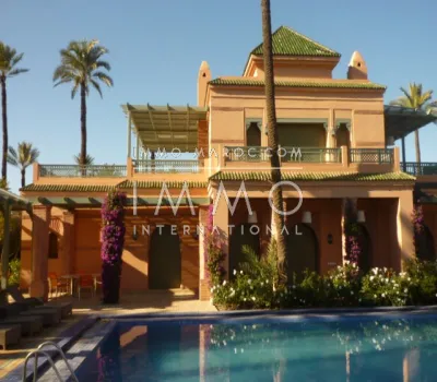 House for sale prestigious house Marrakech Palmeraie
