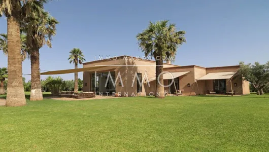 House for sale prestigious house Marrakech Exterior Route Sidi Abdallah Ghiat