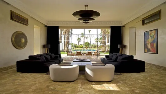 Sale villa luxury property Marrakech Exterior Route Sidi Abdallah Ghiat