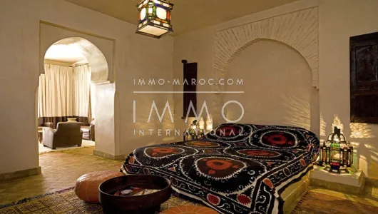 Villa for sale prestigious house Marrakech Exterior Route Sidi Abdallah Ghiat