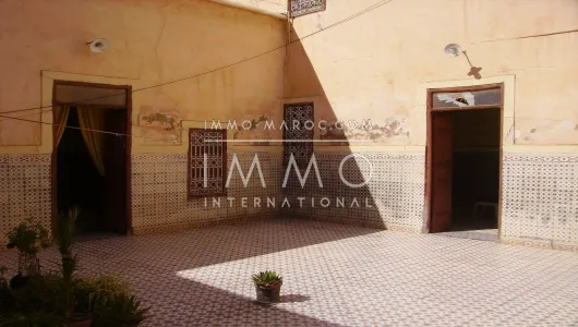 Riad for sale Marrakech less than 10 minutes from Place Sidi Mimoune