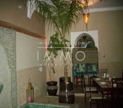 Riad for sale Marrakech Car access within 10 minutes of the place