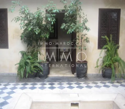 Riad for sale Marrakech less than 10 minutes from the Riad Laarous