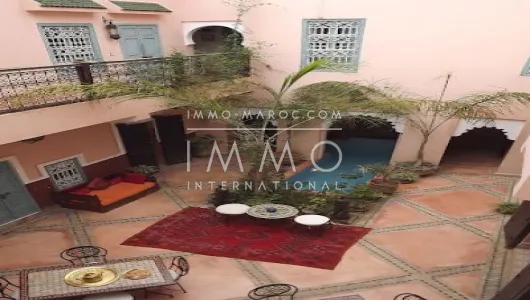 Riad for sale Marrakech guest house less than 10 minutes from the Riad Laarous