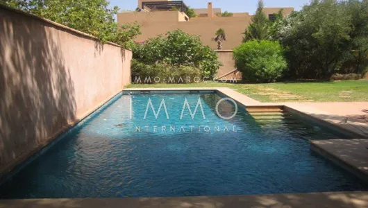 Location villa Moderne Marrakech Golfs