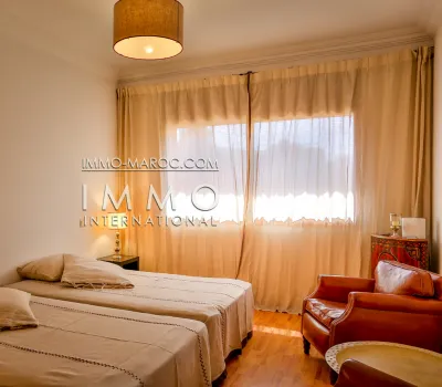 Vente appartement Marocain épuré Marrakech Hivernage