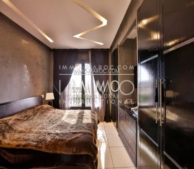 Buying apartment sleek Moroccan Marrakech Hivernage