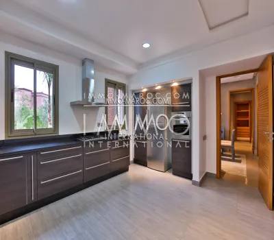 Contemporary house for rent Marrakech Palmeraie Circuit Palmeraie