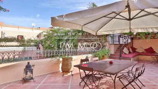 louer riad Marocain épuré Marrakech Place Jamaa El Fna Riad Zitoun