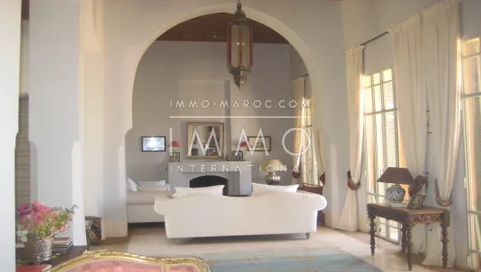 Location maison Marocain épuré Marrakech Extérieur Route Ourika