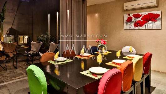 dining room + terrace