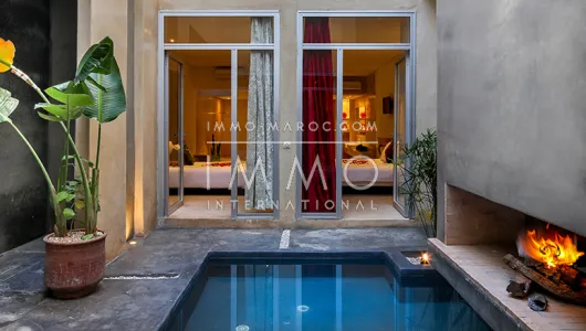 rent riad Marrakech Modern Car access within 10 minutes instead Kasbah