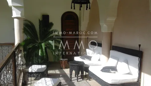 purchase refined Moroccan riad Marrakech vehicle access
