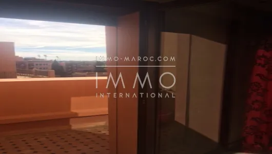 sleek Moroccan apartment Marrakech Downtown