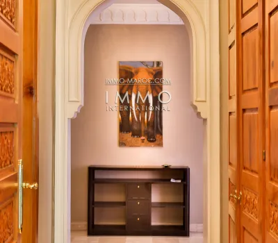 Apartment for sale sleek Moroccan Marrakech city center Guéliz