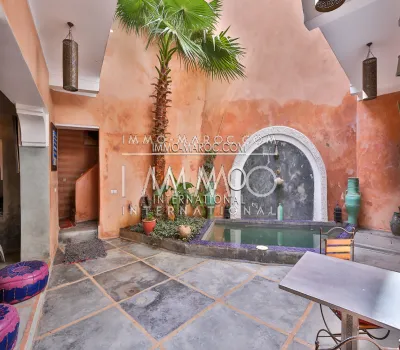 Sale Riad Marrakech Moroccan sleek Place Djemaa el Fna