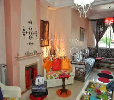 Apartment for sale sleek Moroccan Marrakech Downtown French School - Camp El Ghoul