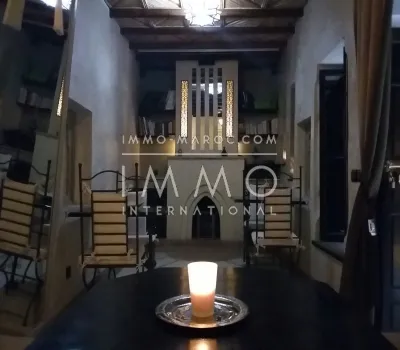Riad for sale Moroccan purified Marrakech Place Jamaa El Fna Kenaria