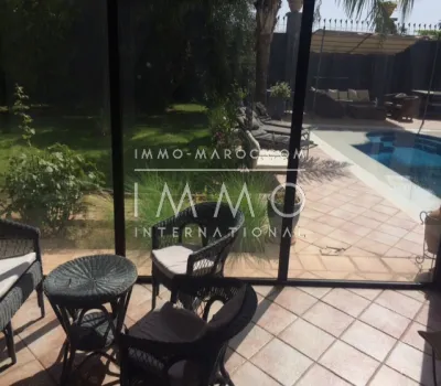 Maison à louer Contemporain Marrakech Golfs