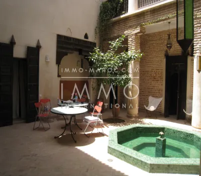 Riad for sale car Marrakech Marrakech Place Jamaa El Fna Riad Zitoun